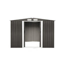 Garden Shed 2.57x2.05M Workshop Cabin Metal House