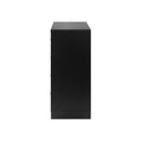 Chest of Drawers with 5 Drawers Black