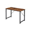 Computer Home Office Desk Simple Style Writing Table Black Brown