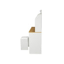 Dressing Table Stool Set Makeup Mirror 10 Led Bulbs