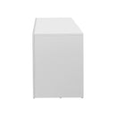 Tv Cabinet Rgb Led Gloss White 180Cm