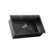 Kitchen Stainless Steel Sink Single Black 70X45CM