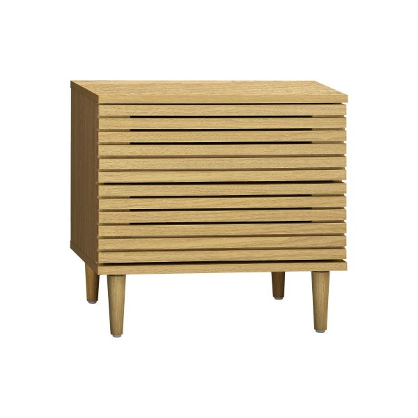 Bedside Tables 2 Drawers Unique Handle-Free