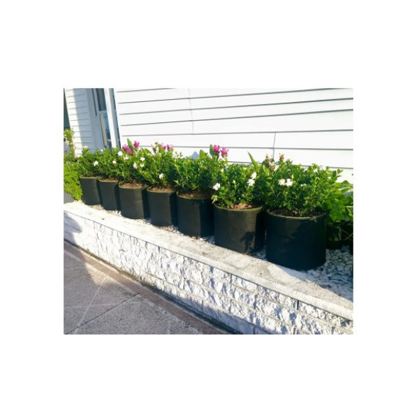 5 Pack 5 Gallons Plant Grow Bag Flower Container Pots with Handles