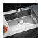 Kitchen Stainless Steel Sink Single Black 70X45CM