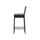 Garden Bar Stools Rattan Dinning Chairs 2X