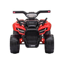 Kids Ride On Car Electric ATV Rechargeable Red