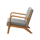 Armchair Wood Couches Light Grey