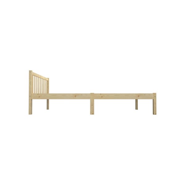 Wooden Bed Frame King Single with Headboard