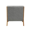 Armchair Wood Couches Light Grey