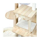 131 cm Cat Tree with Scratching Post Cat Condo Ladder