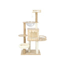 131 cm Cat Tree with Scratching Post Cat Condo Ladder