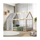 Wooden Bed Frame Single Pine Timber Platform