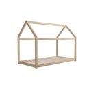 Wooden Bed Frame Single Pine Timber Platform