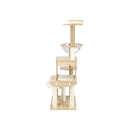 131 cm Cat Tree with Scratching Post Cat Condo Ladder