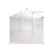 Aluminium Greenhouse Polycarbonate Panels 3.1x1.9x1.89M