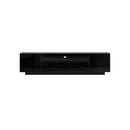 Tv Cabinet Gloss Rgb Led Black 180Cm