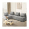 Modular Armless Sofa Linen Grey