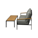 Outdoor Furniture Set Patio Chairs Table Set 2PCS