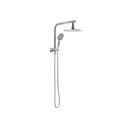 10" Rain Shower Head Set Round 3-Mode Gooseneck Chrome