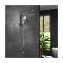 10" Rain Shower Head Set Round 3-Mode Gooseneck Chrome