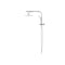 10" Rain Shower Head Set Round 3-Mode Gooseneck Chrome