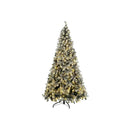 Christmas Tree 2.4M 8FT Snow Flocked Green with LED