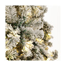 Christmas Tree 2.4M 8FT Snow Flocked Green with LED