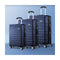 3PCS Luggage Set TSA Lock Hard Case Silver
