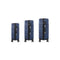 3PCS Luggage Set TSA Lock Hard Case Silver