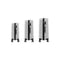 3PCS Luggage Set TSA Lock Hard Case Silver