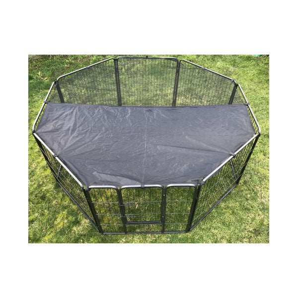80 Cm Heavy Duty Pet Exercise Playpen Fence With Cover