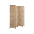 4 Panel Room Divider Privacy Screen Wood
