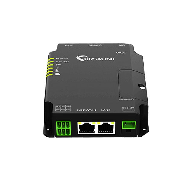 Milesight Ur32 Industrial 3G 4G Lte Poe Din Mountable Router – Simply ...