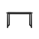 Computer Desk Veneer Table Top 120cm Black