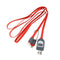 2In1 Usb To Microusb Or Iphone Red Lightning Cable With Lcd