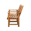 Outdoor Armchair Wooden Patio Set of 2 Chairs