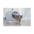Cat Litter Box Tray House With Sky Window Drawer Photocatalyst Purifier