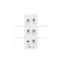 Milesight Lorawan As923 6 Button Smart Scene Panel