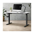 Standing Desk Adjustable Motorised 140cm Black&White