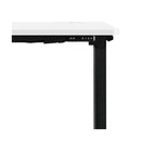 Standing Desk Adjustable Motorised 140cm Black&White