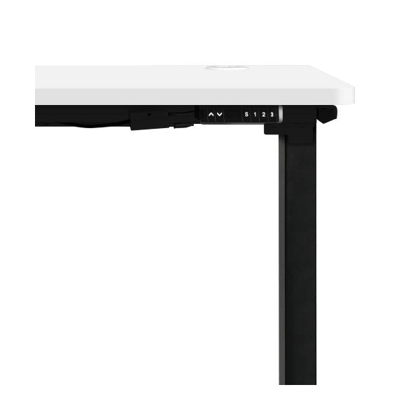 Standing Desk Adjustable Motorised 140cm Black&White