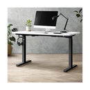 Standing Desk Dual Motor Adjustable 140cm Black