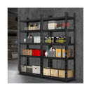 2x Warehouse Storage Rack 5-tier 1.8m