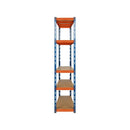2x Warehouse Storage Rack 5-tier 1.8m