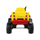 XL Kids Ride On Tractor 12V with Trailer Remote Red