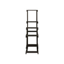 Plant Stand 6 Tiers Wooden Shelving Black