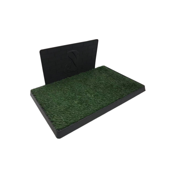 Xl Indoor Dog Toilet Grass Training Mat Loo Pad With 2 Grass