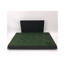 Xl Indoor Dog Toilet Grass Training Mat Loo Pad With 2 Grass