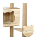 162cm Wooden Cat Tree with Ladder